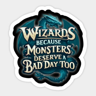 Wizard gamers Sticker